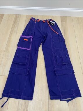 Ivy Park Adidas Twill Cargo Pants Size Medium HSO739